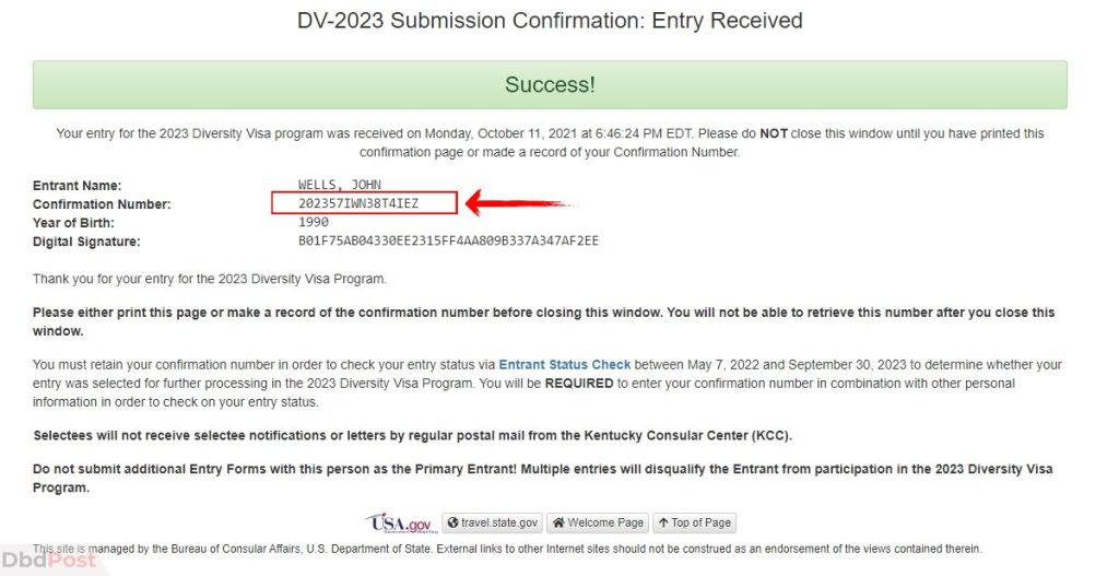 Step 24-how to fill dv lottery application form