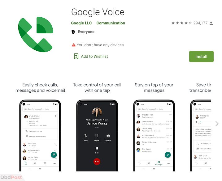 google voice apps