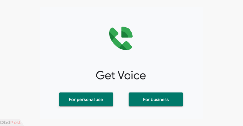 google voice number - official page