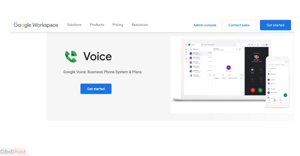 google voice number - for business