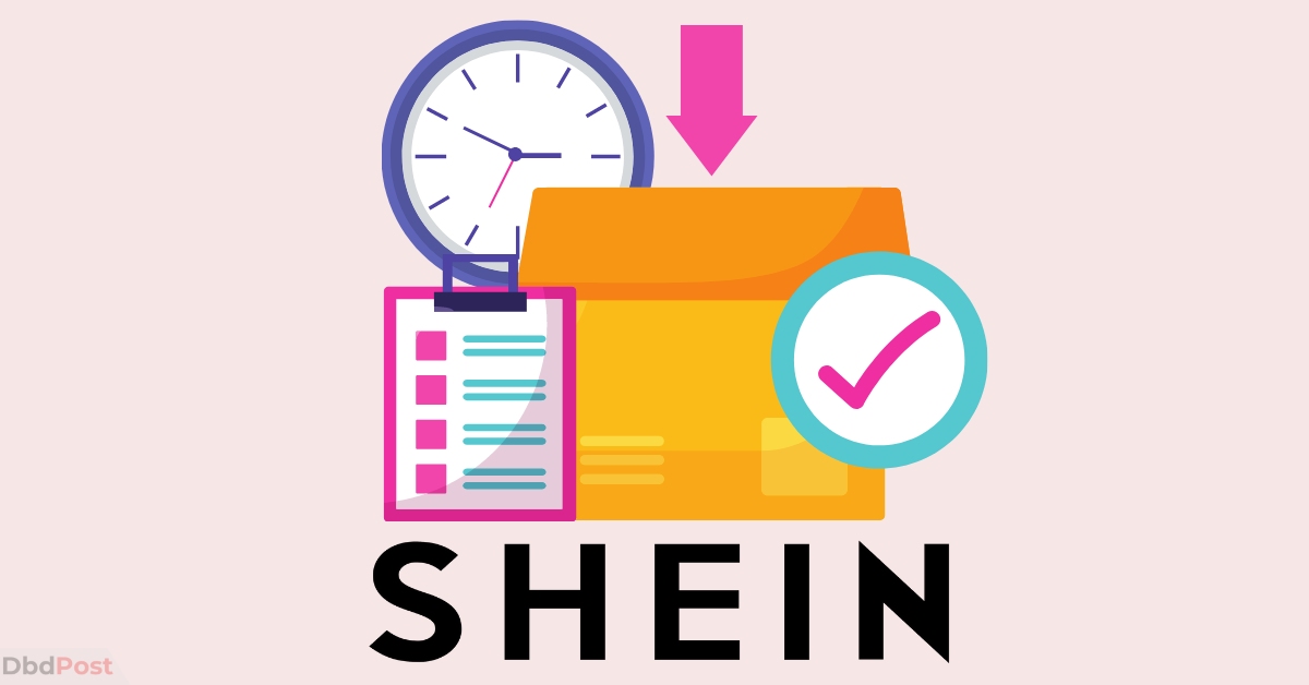 feature image - how long does shein take to ship - shein logo