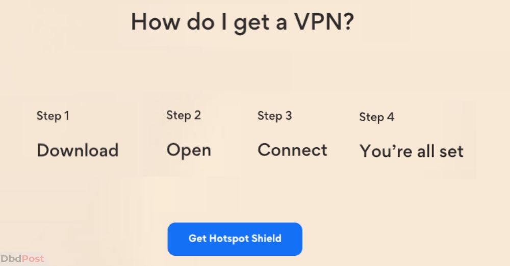 hotspot shield vpn - download