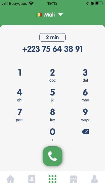 libon app free call