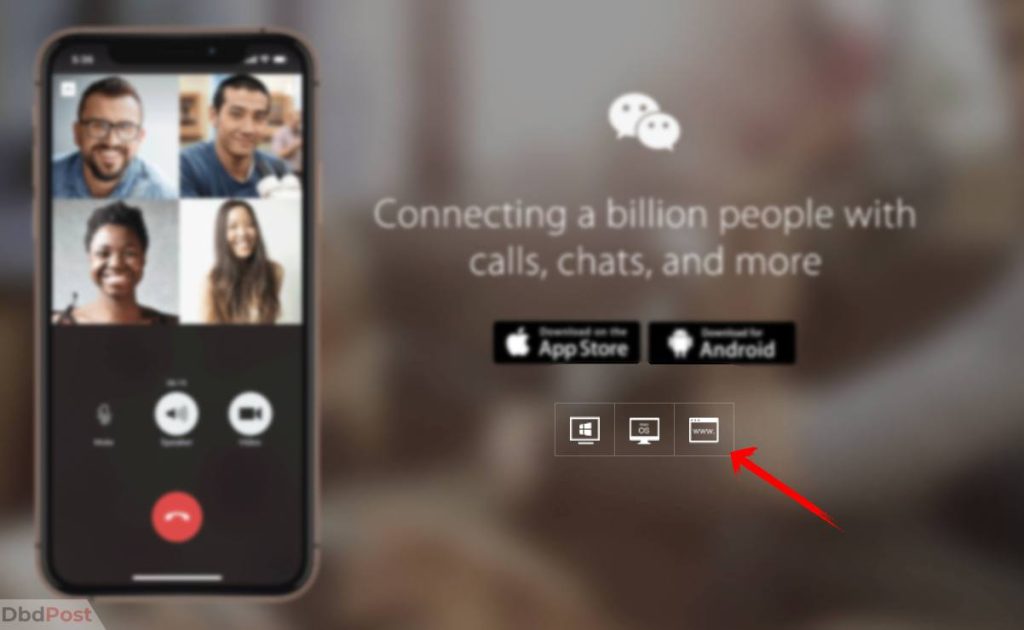 make free calls using wechat web