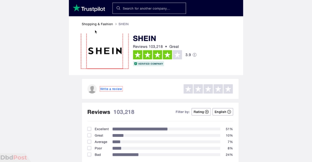 shein reviews trustpilot reviews