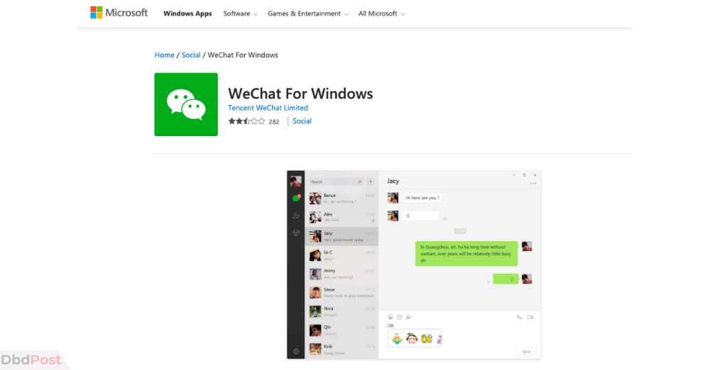 wechat app - pc