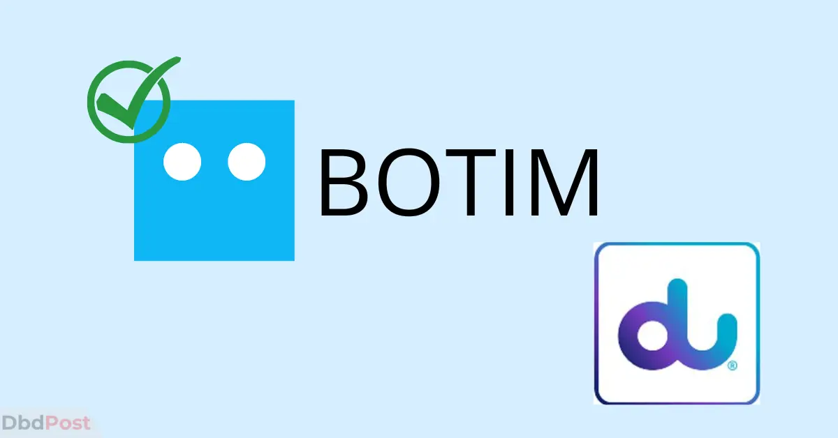 feature image - how to activate botim in du