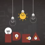 Feature Image - business ideas in dubai - Image with bulbs and idea written with bulb in it-01