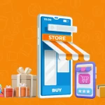 Feature Image-how to start online business in uae-3d mobile ecommerce store with related 3d elements
