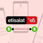feature image-how to check etisalat balance-etisalat logo with balance transfer illustration