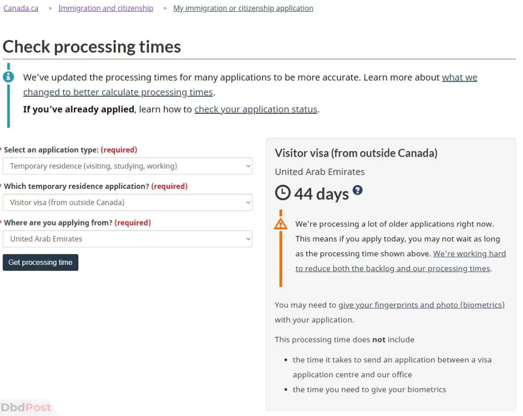 how to apply for canada visa from dubai - canada visitor visa processing time(1)