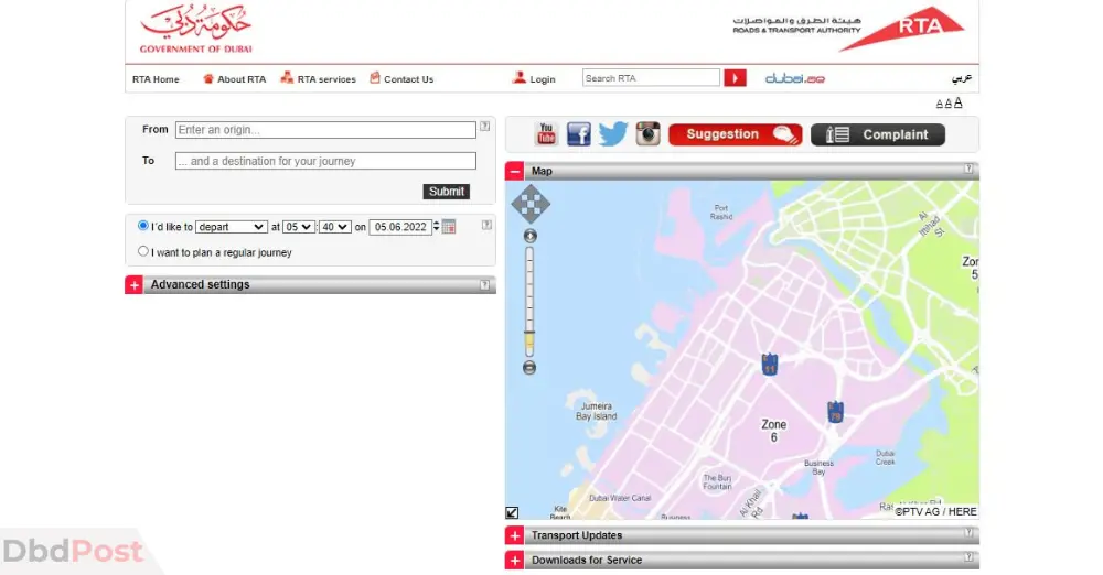 rta wojhati journey planner