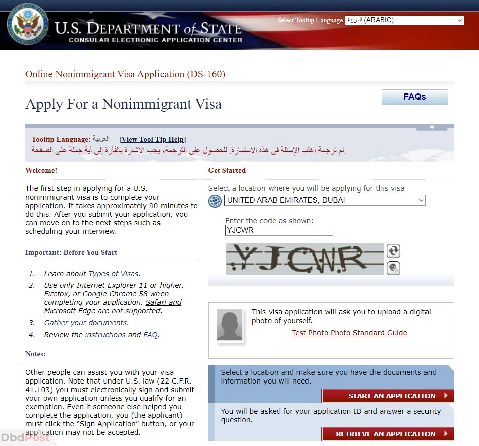 usa visa from dubai image 1