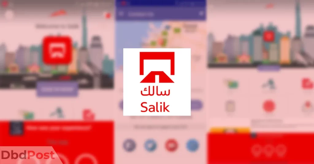 feature image-check salik balance-salik logo with app screenshots in the background