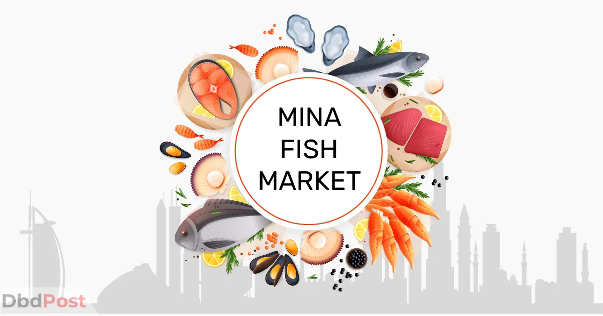 feature image-mina fish market-fish market illustration with dubai bg-01