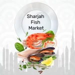 feature image-sharjah fish market-fish market illustration with sharjah fish market written