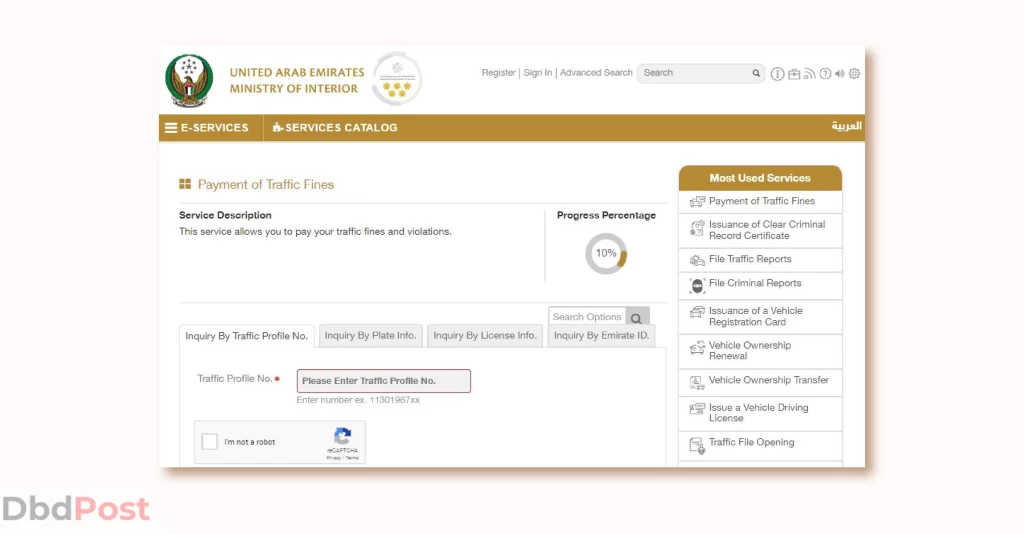 inarticle image-fujairah traffic fines-website screenshots-01