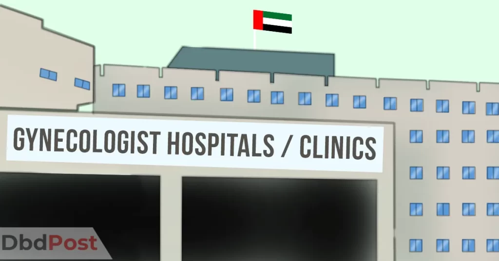 feature image best gynecologist in dubai hospital illustration