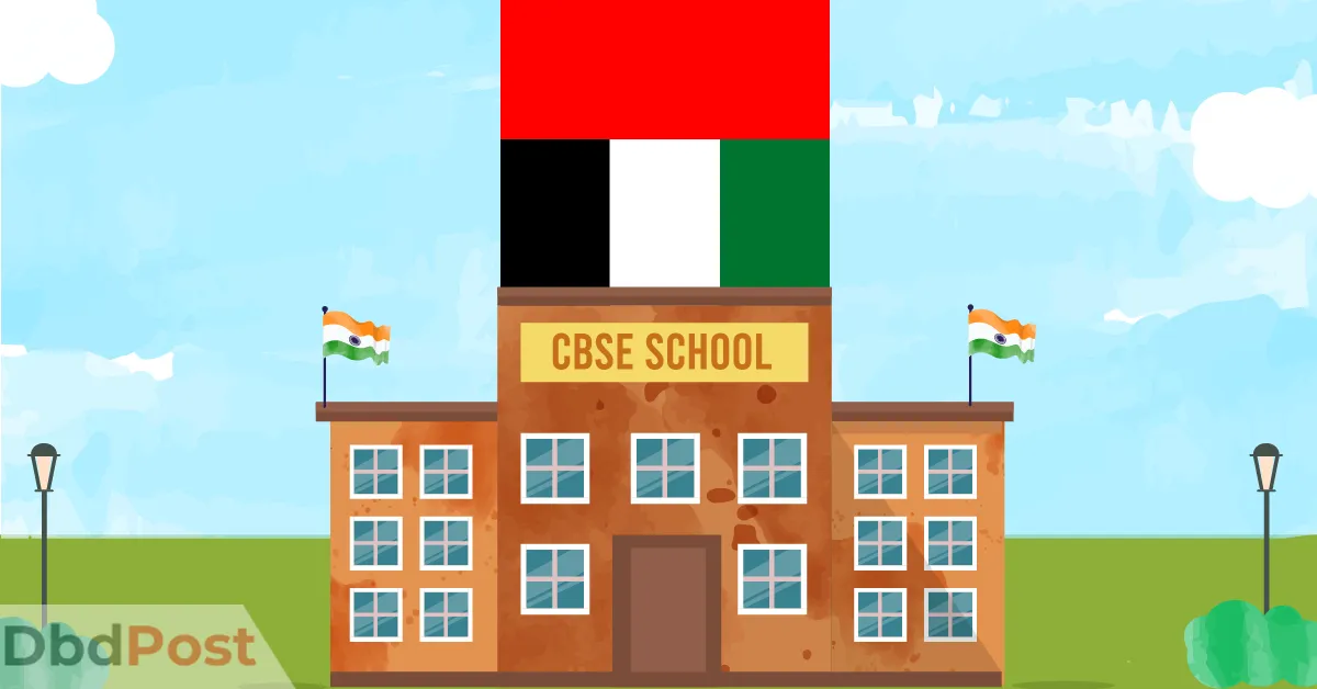 feature image-cbse schools in sharjah-school building with CBSE School written on it-01