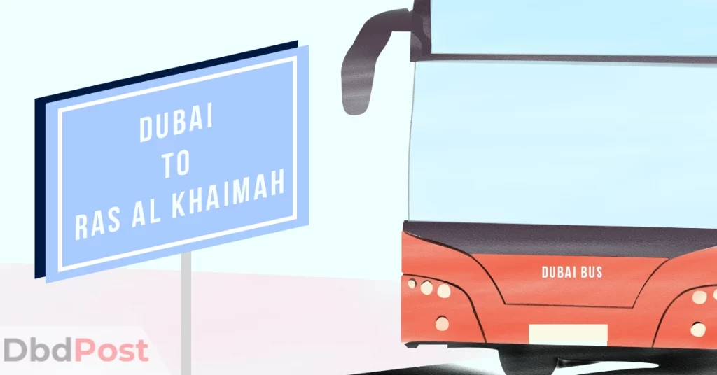 feature image-dubai to ras al khaimah bus-dubai bus to ras al khaimah illustration
