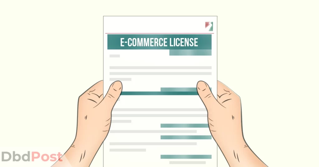feature image-e-commerce license in dubai-ecommerce license illustration