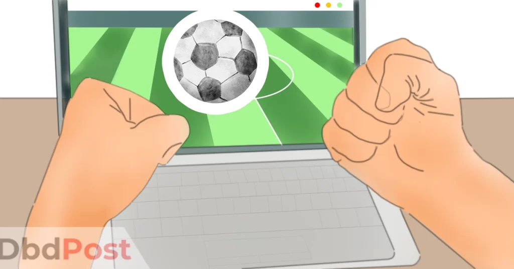 feature image-fifa football stream feature image-person watching football in laptop