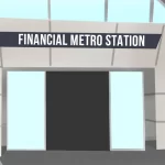 feature image-financial centre metro station-financial centre metro station illustration
