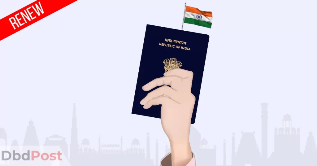 feature image indian passport renewal in dubai hand holding indian passport