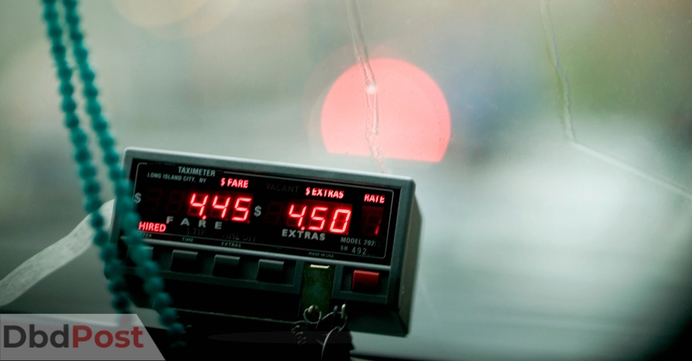 inarticle image-abu dhabi taxi -Taxi meter