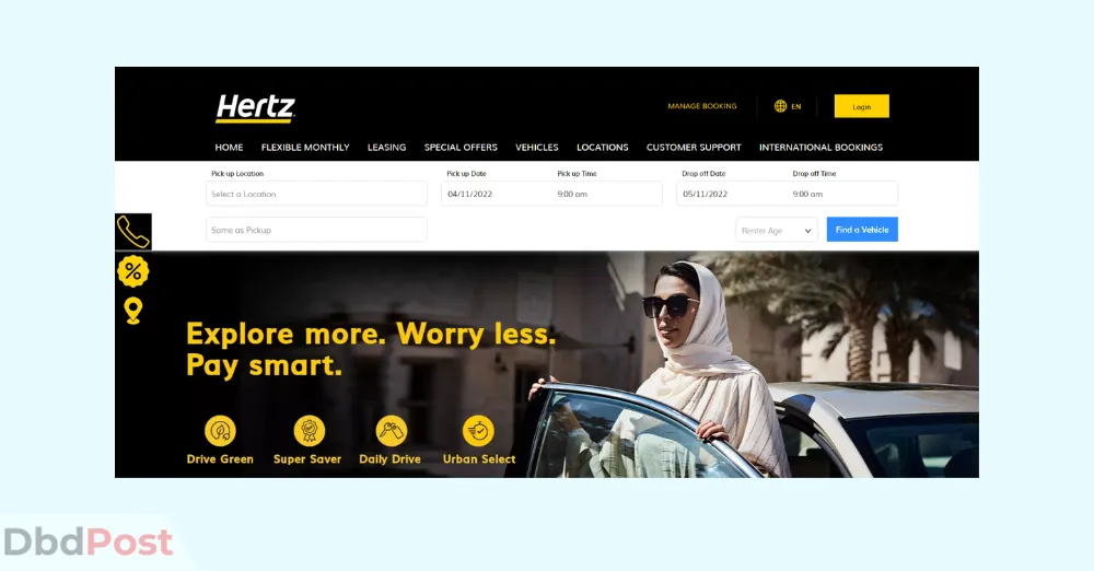 inarticle image-best companies to rent a car in abu dhabi-Hertz