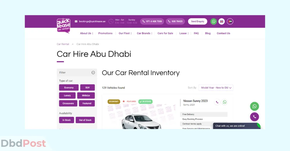 inarticle image-best companies to rent a car in abu dhabi-Quick Lease