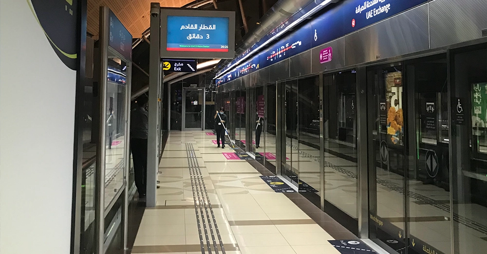 inarticle image-deira city centre metro station-platform