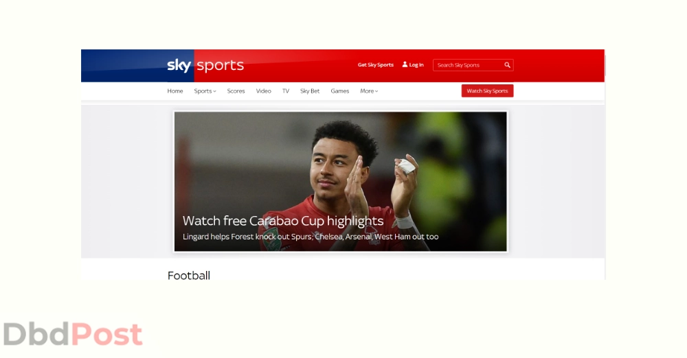 inarticle image-free football streaming websites-SkySports