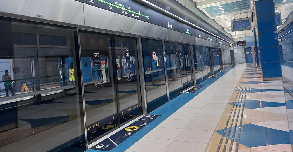inarticle image-gold souq metro station-platform