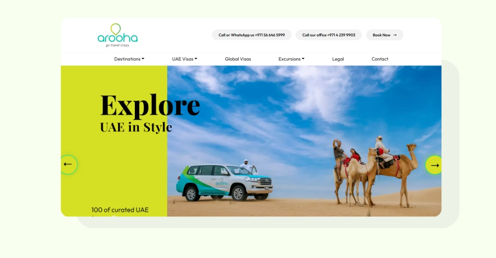 inarticle image-travel agency in sharjah-Arooha Tours Sharjah