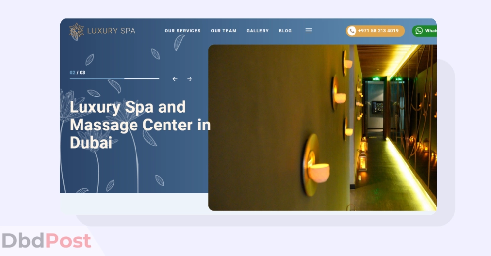 inarticle image-travel agency in sharjah-Luxury Spa