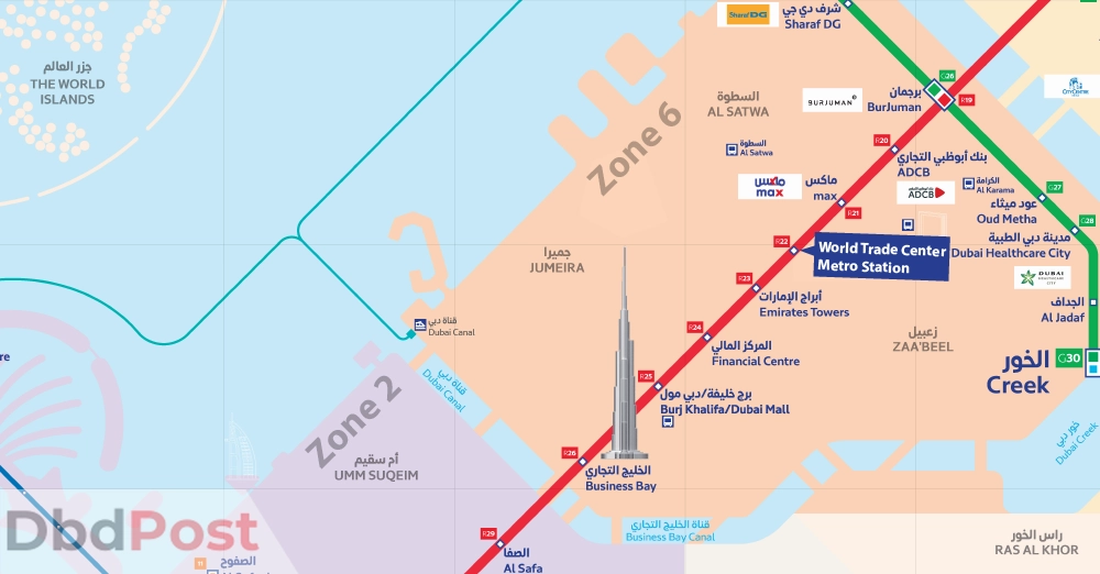 inarticle image-world trade center metro station-schematic map-01