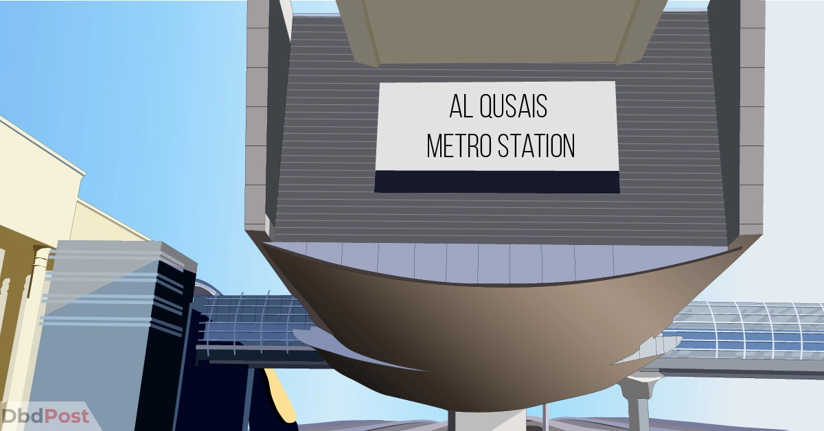 feature image-Al Qusais Metro Station-metro station illustration-01