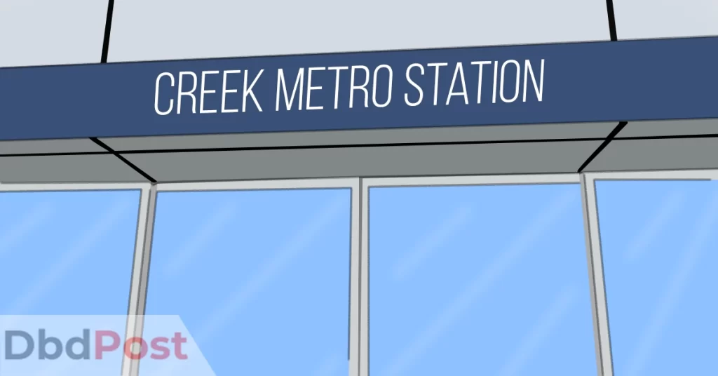 feature image-creek metro station-metro station illustration