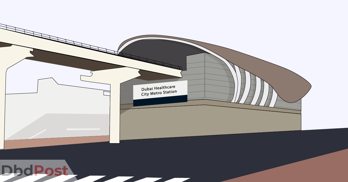 feature image-dubai healthcare city metro station-dubai healthcare city metro station illustration-01