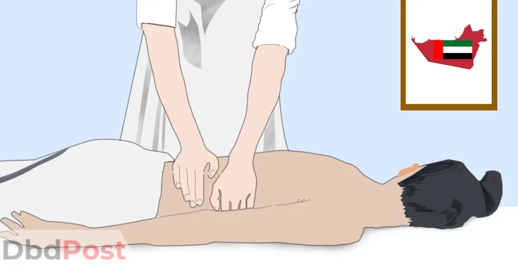feature image-massage center in abu dhabi-massage illustration