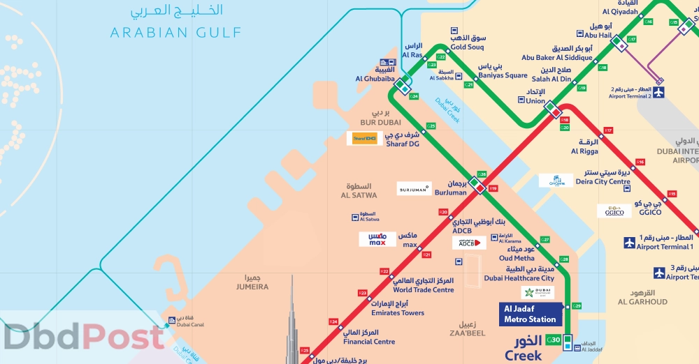 inarticle image-al jadaf metro station-schematic map-01-01