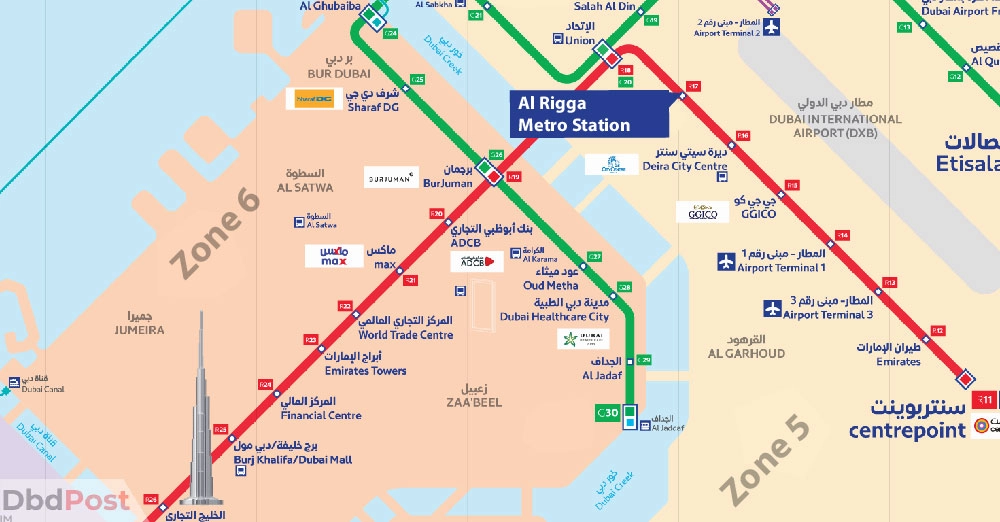 inarticle image-al rigga metro station-schematic map-01