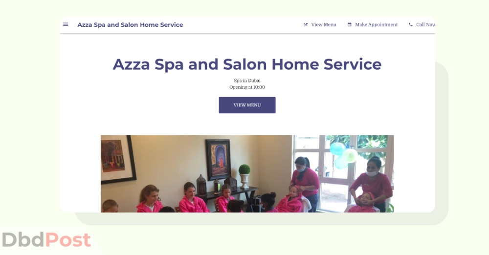 inarticle image-foot massage center in dubai-Azza spa and salon