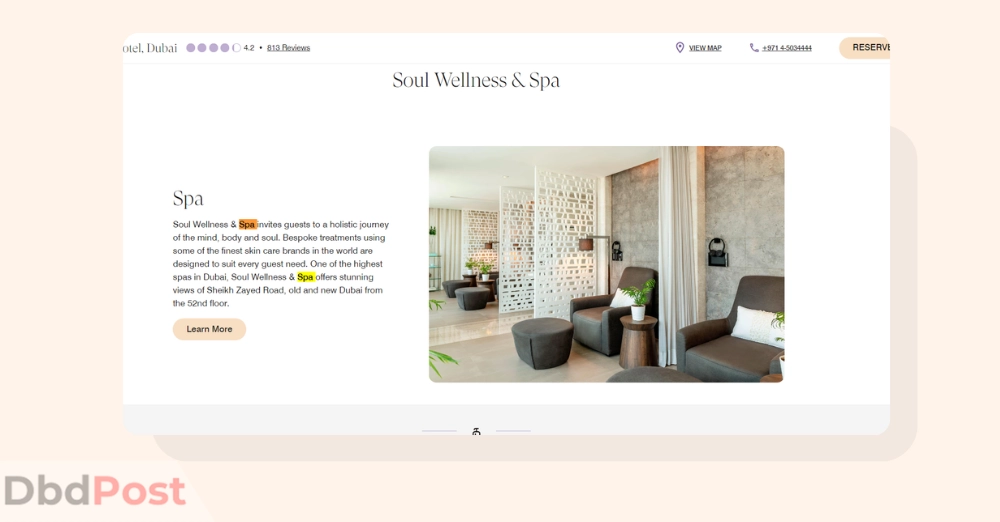 inarticle image-massage center in dubai-Soul Senses spa & wellness at Sheraton grand hotel