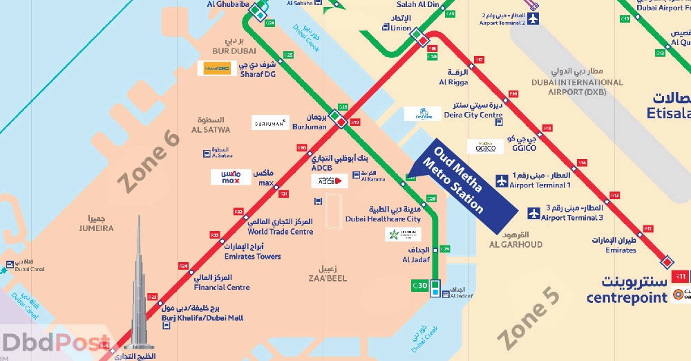 inarticle image-oud metha metro station-schematic map-01