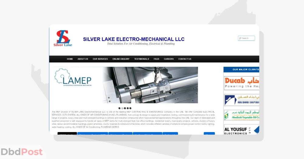 inarticle image-MEP companies in dubai- Silver Lake Electromechanical Works LLC