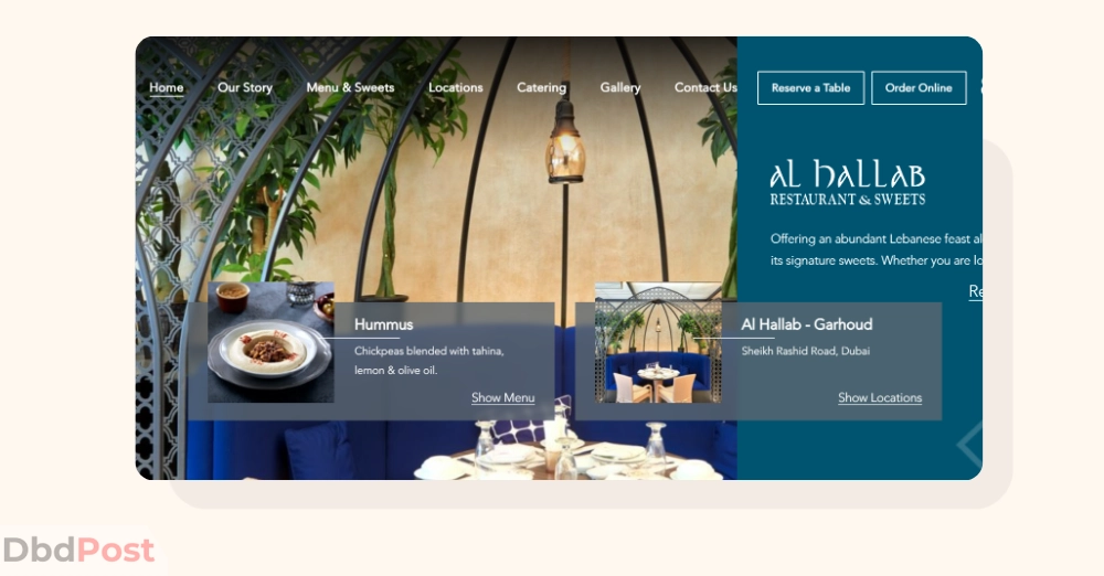 inarticle image-best arabic restaurants in dubai-Al Hallab Restaurant & Sweets