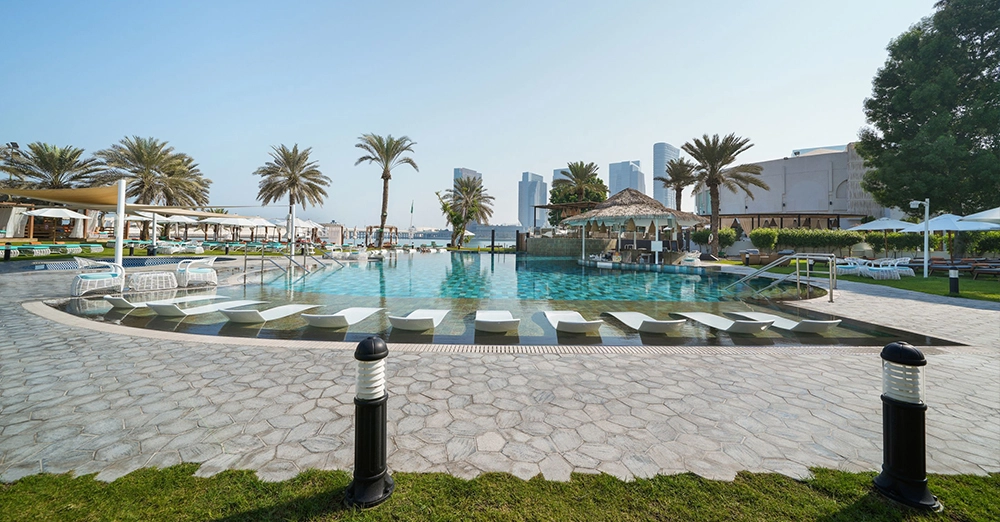 inarticle image-best beach club in abu dhabi-Le Meridien Abu Dhabi 