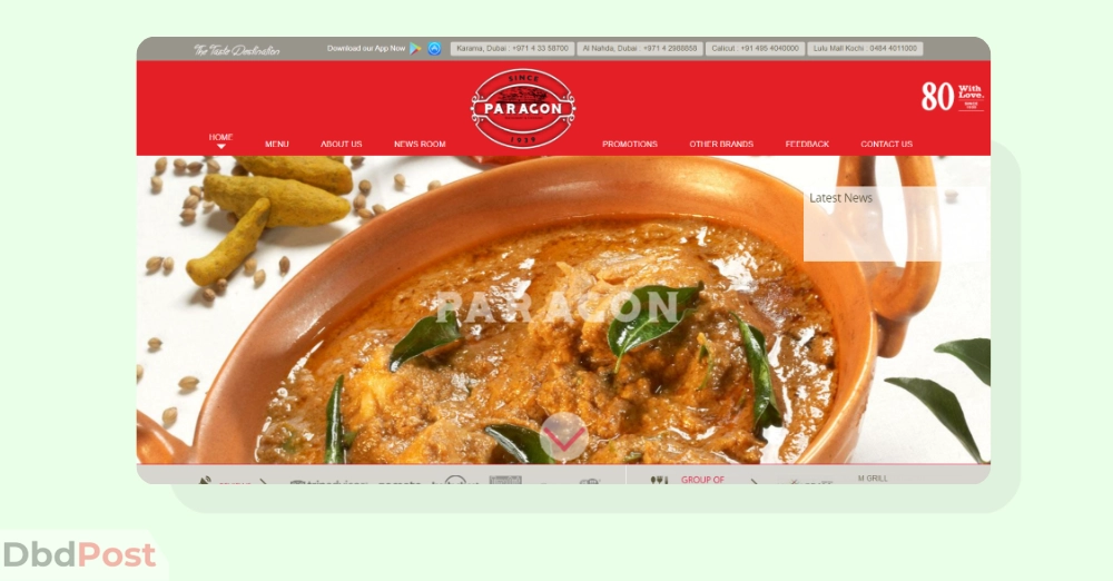 inarticle image-best south indian restaurants in dubai-Calicut Paragon Restaurant